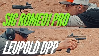 Sig Sauer Romeo1 Pro vs Leupold DeltaPoint Pro Pistol Red Dots Review