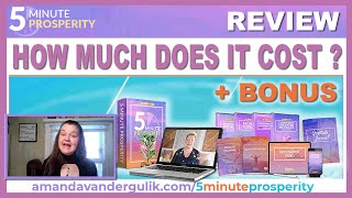 HOW MUCH DOES IT COST? | The 5 Minute Prosperity Program Price ~ Natalie Ledwell Mind Movies + BONUS