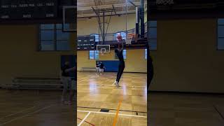 Bounce to self dunk #shorts #basketball