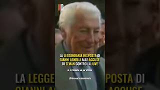 😮 GIANNI AGNELLI RISPONDE a ZEMAN con lo STILE e LA CULTURA #Shorts