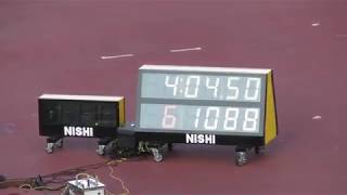 女子4×400mR_決勝1組_第50回北海道高体連札幌支部新人陸上20180818