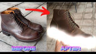 Viberg Service Boots 2040 - Making my fancy Vibergs a little less fancy - DIY Edge Sanding/Finishing