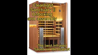 Is this the Best Infrared Sauna in the market?  Clearlight Sanctuary 2 unboxing \u0026 assembly