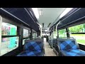 vr180 神戸観光 ポートループバス 乗車 風景 japan kobe portloop bus 全長18m の 連結バス articulated bus