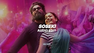 soseki edit audio pushpa 2 #audioedits #pushpa2