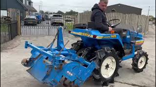 ISEKI LANDHOPE 145 4WD TRACTOR *ONLY 825 HOURS* C/W ROTOVATOR