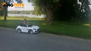 Kids Ride On 12V Mercedes Benz GTR AMG 2 Seater With Remote Control from King Toys
