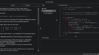 Lesson 2 Arrays OddOccurrencesInArray