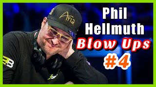 Phil Hellmuth Blow Ups #4 | Top Ten Poker