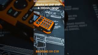 Baofeng UV-21R copy frequency feature  #baofeng #uv5r #uv21r #gmrs #ham