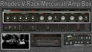 Rhodes V-Rack | Mercuriall Amp Box | Guitar Live Improvisation