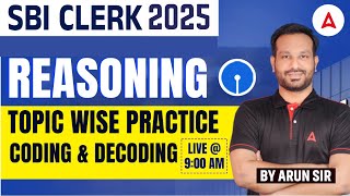 SBI Clerk Reasoning Classes in Tamil | Coding Decoding Reasoning Questions | by Arun Sir