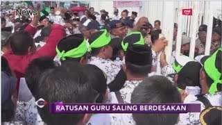 Ingin Bertemu Jokowi, Ribuan Guru Berdesak-desakan Masuk ke Stadion Pakansari - iNews Sore 01/12