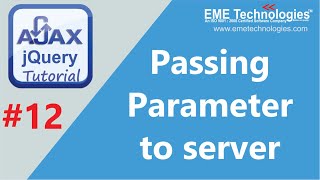 Passing Parameter to Server Ajax + Jquery Method | Core PHP