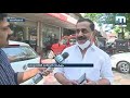 ravindran in the garden as invited by k surendran to bjp