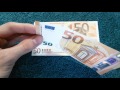 #The NEW 50 Euro Note //Comparison old/new