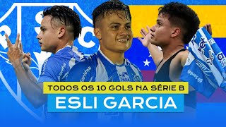 ESLI GARCIA | ARTILHEIRO DO PAYSANDU NA SÉRIE B 2024 | TODOS OS 10 GOLS MARCADOS