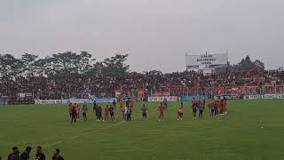 HASIL PERSIBAT VS PERSIKA  - Anthem Janji Setia Menggema !!