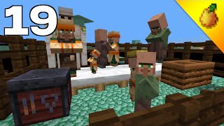 1.19 Skyblock: Getting Villagers (Episode 19)