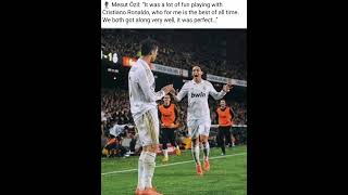 Cristiano Ronaldo Best All Time | Ranaldo with Mesut Ozil #shorts #youtubeshorts #ronaldo #football
