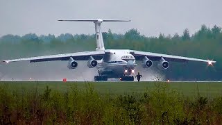 Ил-76МД - Погодный разведчик в День Победы 2019