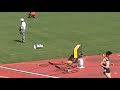 20130707 中学東京都総体1年男子100m決勝