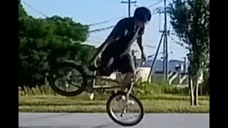 ヒッチハイカーtoバックワーズヒッチハイカーtoカールクルーザーtoバックワーズヒッチハイカー【BMX FLATLAND】