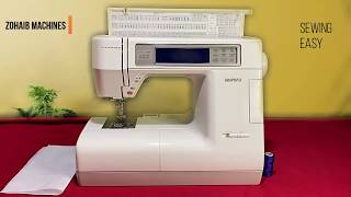 Janome Graphica 8000 sewing \u0026 embroidery machine