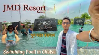 JMD Resort (Chalsa )SwimmingPool Resort in doors  #swimmingpool  #doors #vlog