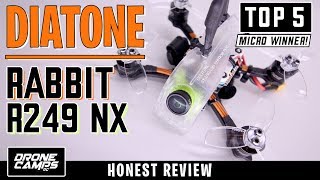 DIATONE RABBIT R249 NX - 5 STAR QUAD - Honest Review \u0026 Flights