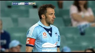 Del Piero's free-kick fail