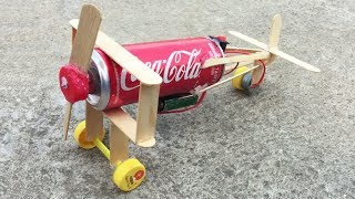 How to Make a Plane With DC Motor DIY at Home - Life Hacks