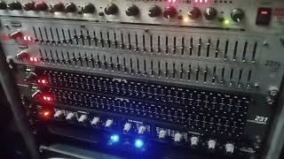 Dbx  Equalizer 231s/231 sound testing