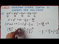 Circle: Transforming General Equation to Standard Form and Graph | Grade10&11 Math| Part 3