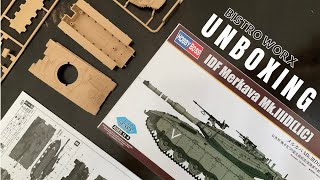 BISTRO WORX Unboxing | 1/72 IDF Merkava Mk.IIID (LIC) | Hobby Boss 82917 |