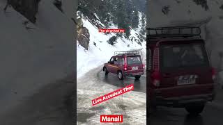 Thar Live Accident in Rohtang Pass: Manali!!! Subscribe the channel 🙏