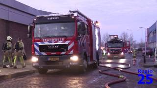 Emmeloord - Lidl ontruimd na brand in magazijn