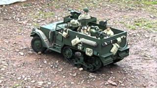 1/6 scale M2 Half Track at Armortek Open Day 2011 - part 4