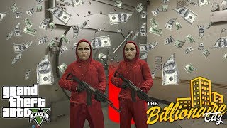 Money Heist BIG BANK ROBBERY sa GTA 5!! | Billionaire City RP