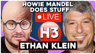 FIRST EVER LIVE Podcast with Ethan Klein of H3 | Howie Mandel Does Stuff #133
