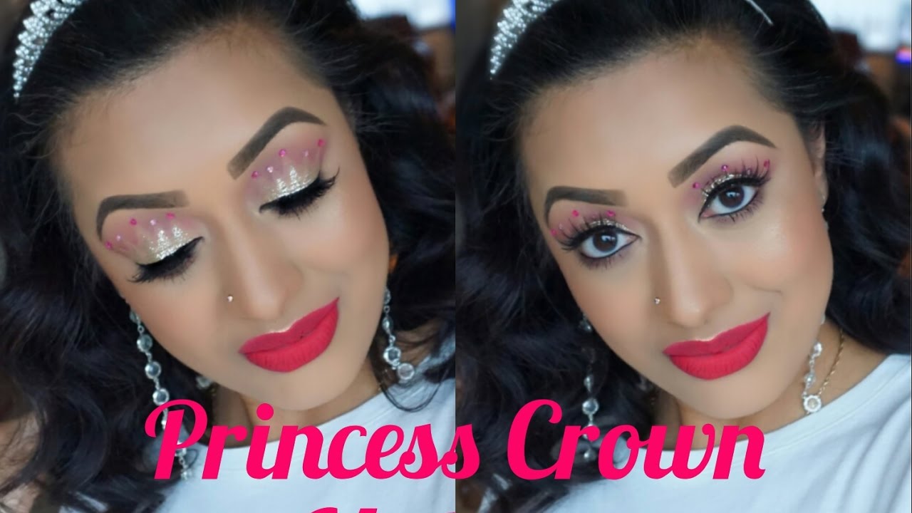 Princess Crown Makeup Tutorial Youtube
