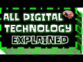 Digital Technology, Explained Visually for beginners, including Hardware, Software, Networks, Apps