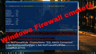 How to manage Windows Firewall with Powershell