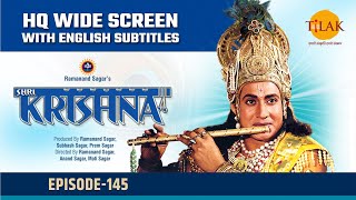 Sri Krishna EP 145 - श्री कृष्ण शांति दूत बनकर पहुँचे हस्तिनापुर |HQ WIDE SCREEN | English Subtitles