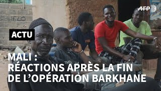 Réactions au Mali après l'annonce de la fin de l'opération Barkhane | AFP