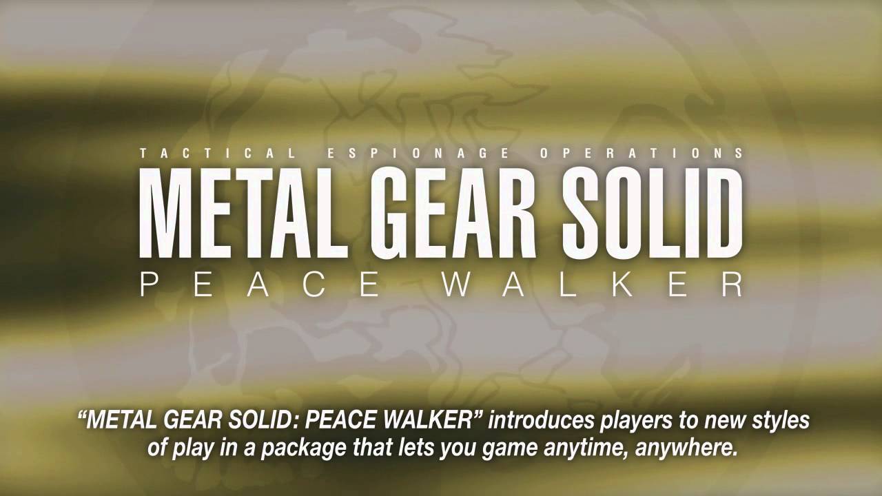 Metal Gear Solid Hd Collection Launch Trailer Youtube