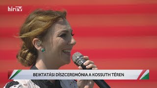 Most élsz! - Rúzsa Magdi az új köztársasági elnök kedvenc dalával lépett színpadra - HÍR TV
