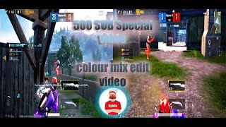 Cyb0x gaming 500 SUB Special video || best  Colour mix video || thanks for 500 sub ||