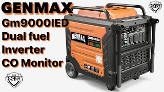 New Genmax GM9000IED 9000W Dual Fuel Inverter Generator.