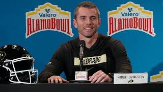 Defensive Coordinator Rob Livingston Alamo Bowl Presser